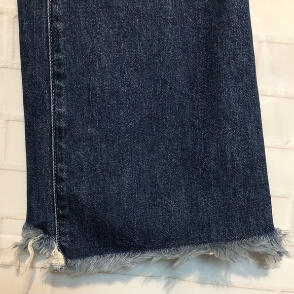 J Brand Women's Julia High Rise Romance Flared Raw Hem Jeans 27 - Picture 6 of 8